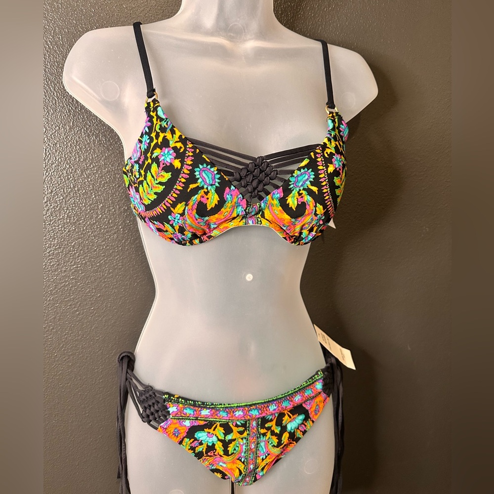 Nanette Lepore King's Road Sz S Diva Top & Tassel Bottom NWT